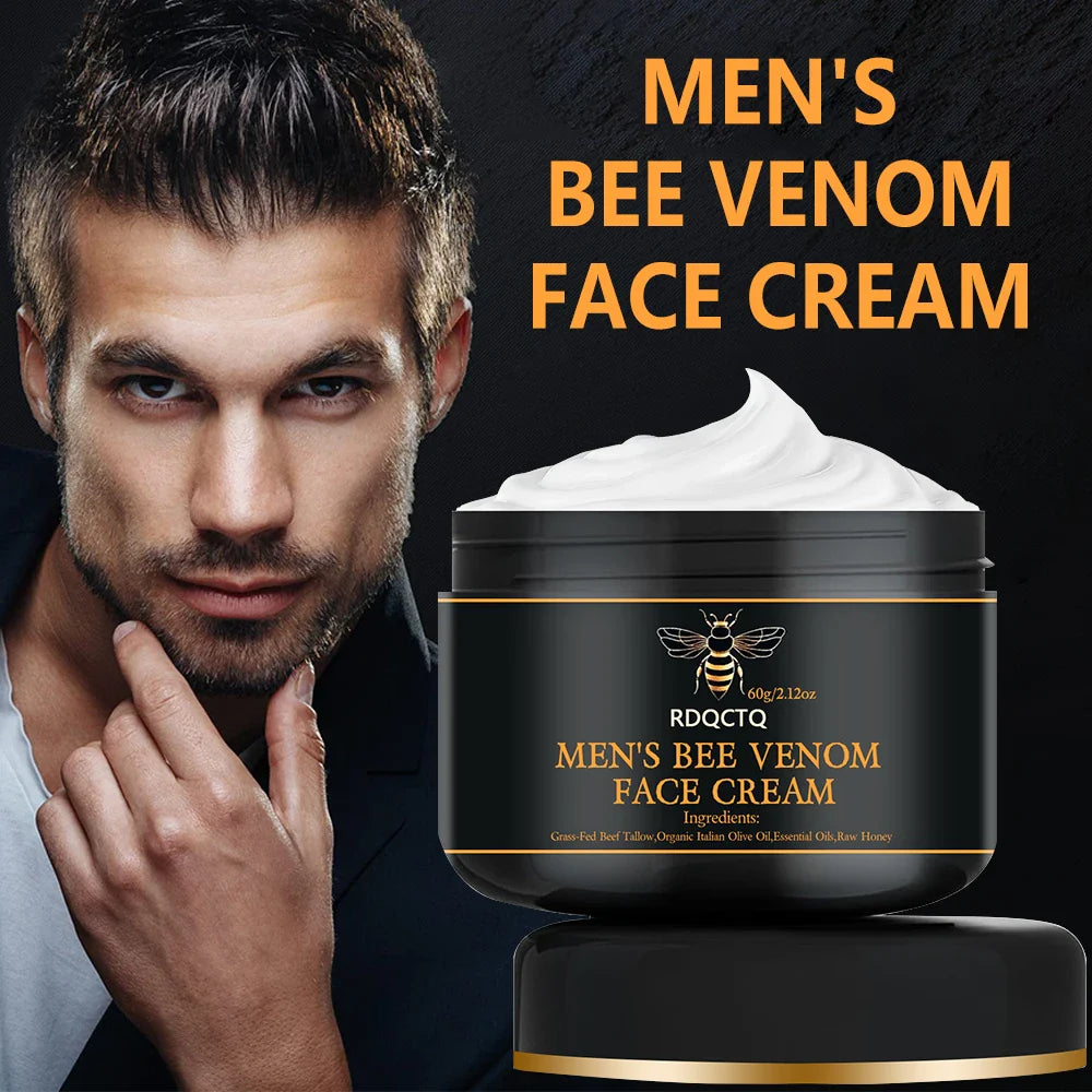 RDQCTQ Men's Bee Venom Face Cream – Firming & Anti-Aging