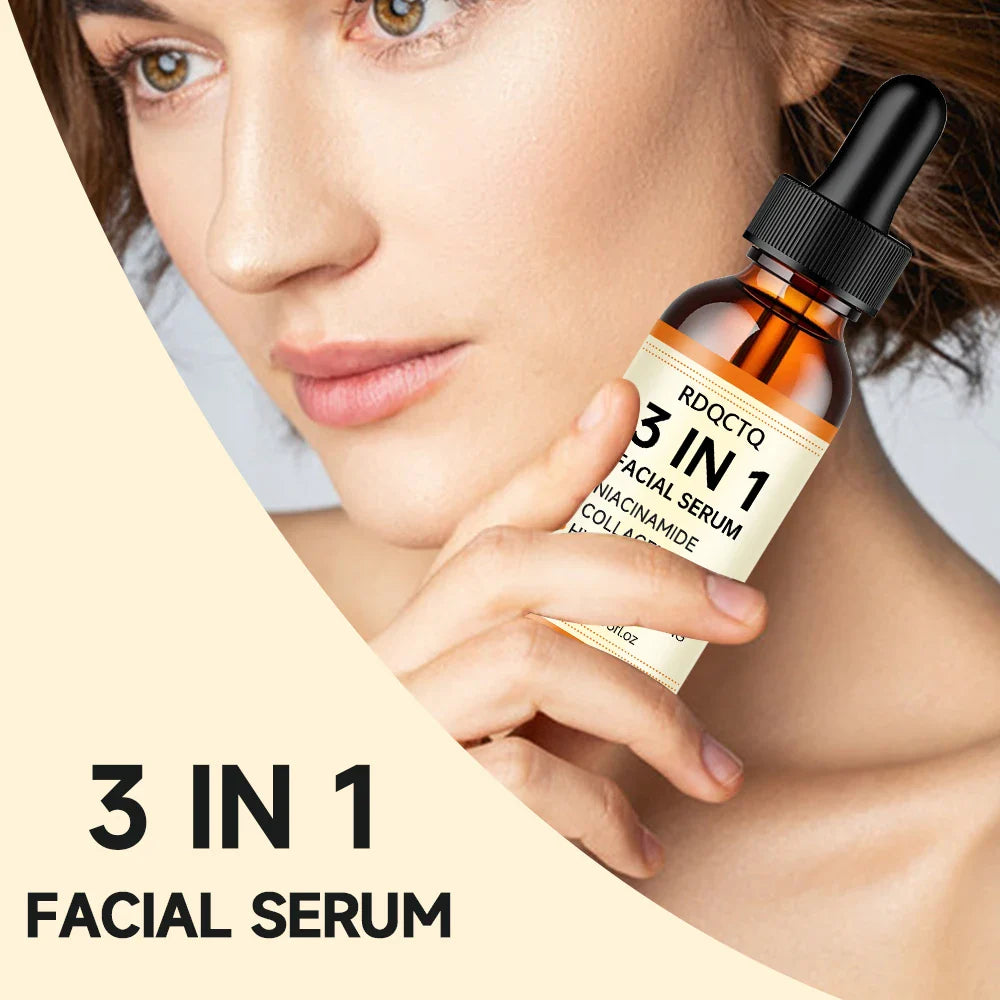Niacinamide Collagen Hyaluronic Acid Serum – 3-in-1 Face Essence