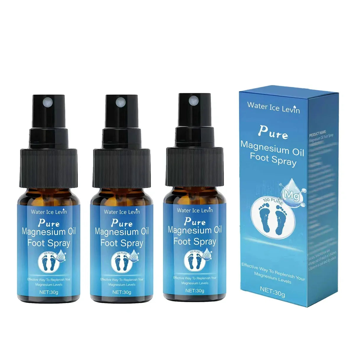 Magnesium Oil Foot Spray with Vitamin E | Moisturizing Foot Care