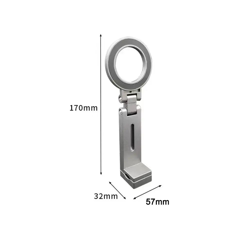 Universal Magnetic Phone Holder – Foldable Airplane Travel Mount