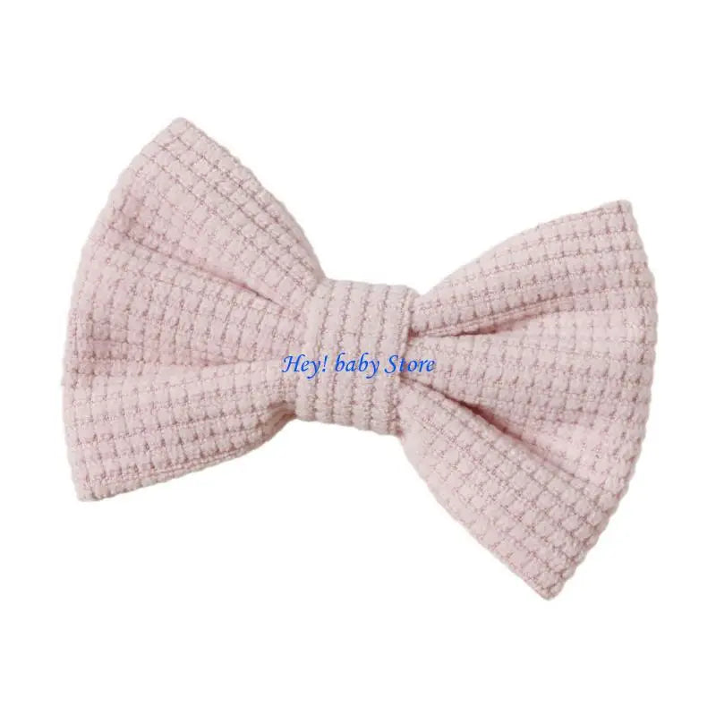 Girls Plaid Hair Clip Barrette | Cute Fabric Hairpin for Kids