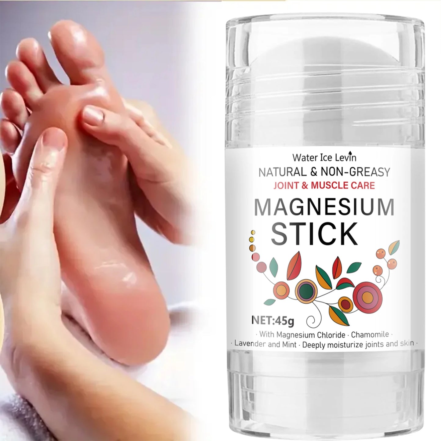 Magnesium Stick | Chamomile & Lavender Moisturizing Body Cream