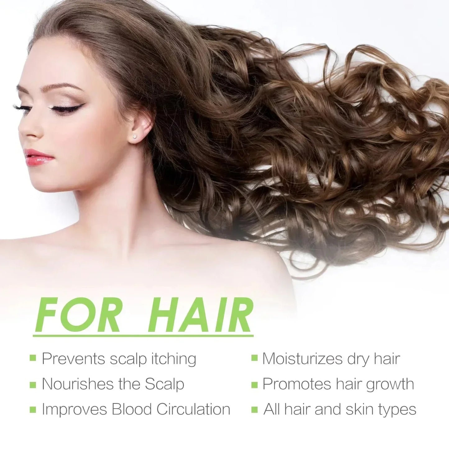 Ginger Hair Growth Serum Spray – Scalp Treatment & Hair Loss Peaceful Pleasures Health and Wellness