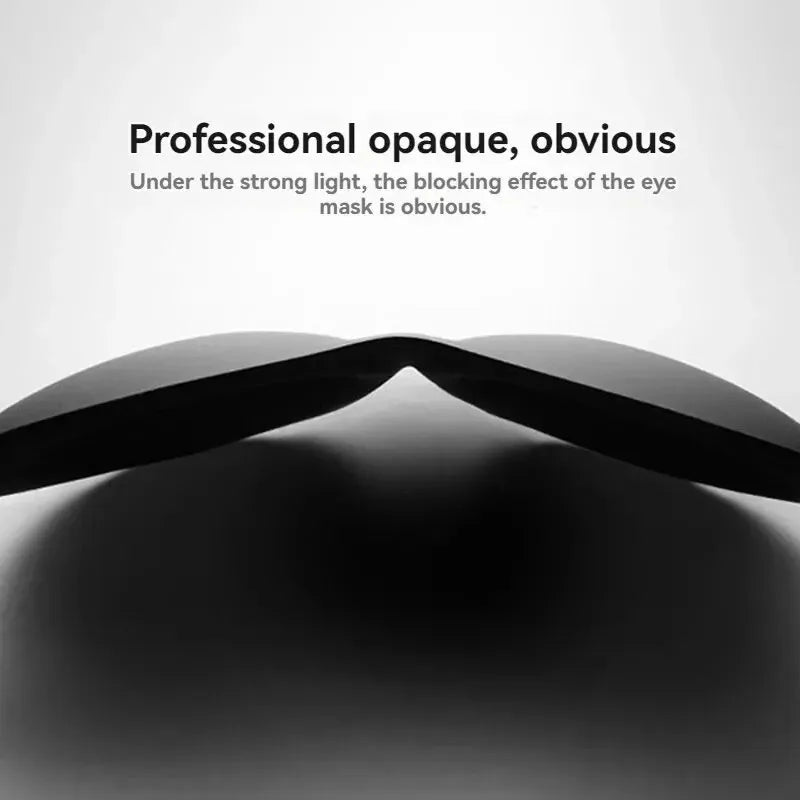 3D Contoured Blackout Sleep Eye Mask – Non-Marking & Soft