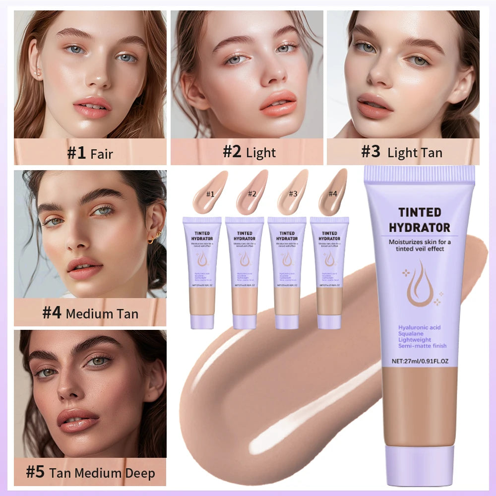 Lakerain Tinted Hydrator Buildable Coverage Intense Moisturizing Even Skin Tone Semi-matte Finish Makeup Moisturizing Cream Peaceful Pleasures Health and Wellness