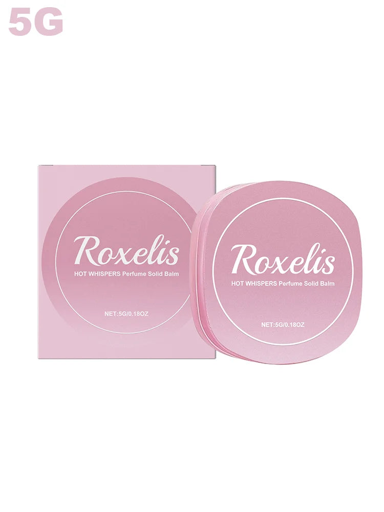Roxelis Rose Solid Perfume Balm | Pocket-Sized Fragrance