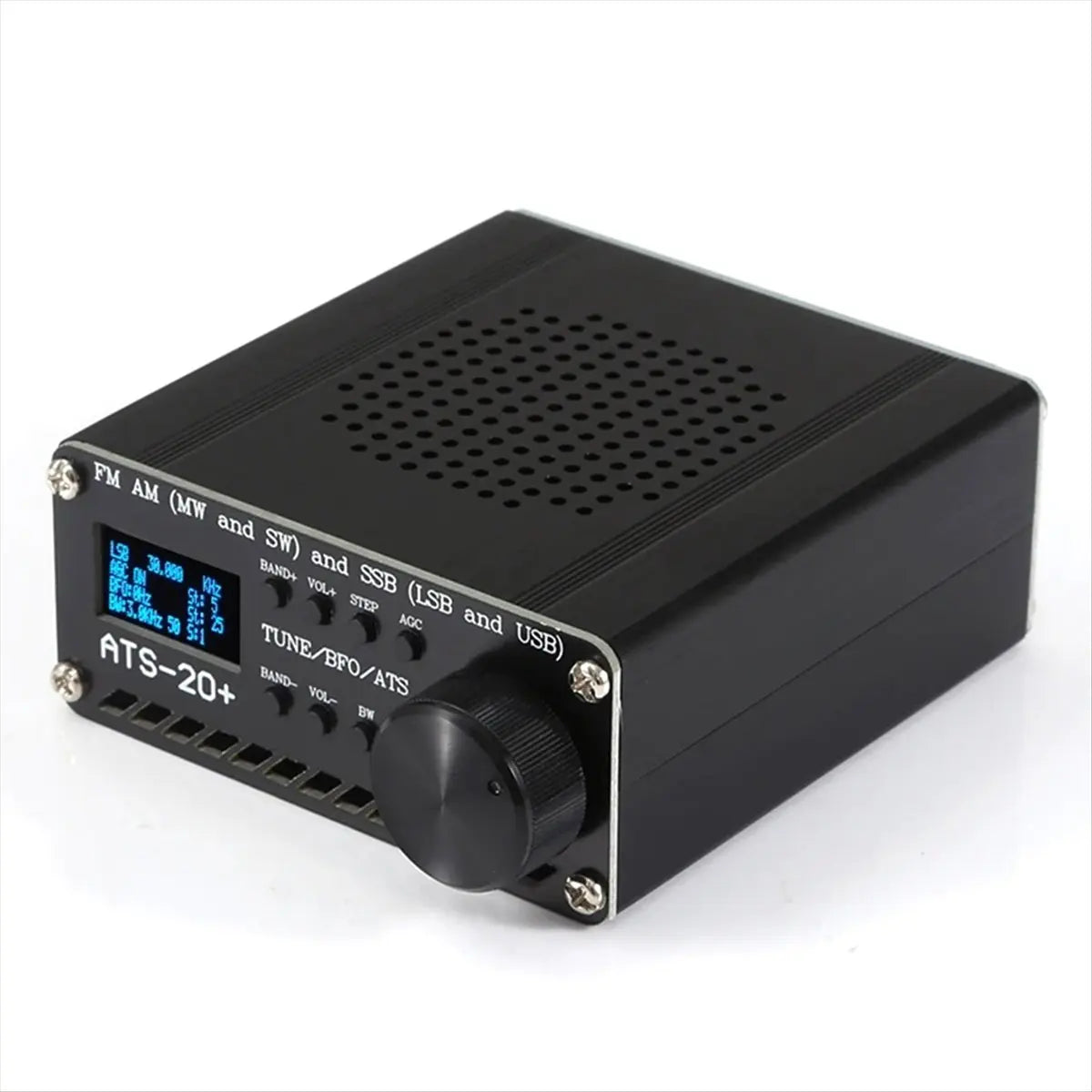 *ABDH ATS-20+ Plus V2 SI4732 SDR Radio Receiver with OLED Display FM AM SW SSB USB Rechargeable Peaceful Pleasures Health and Wellness
