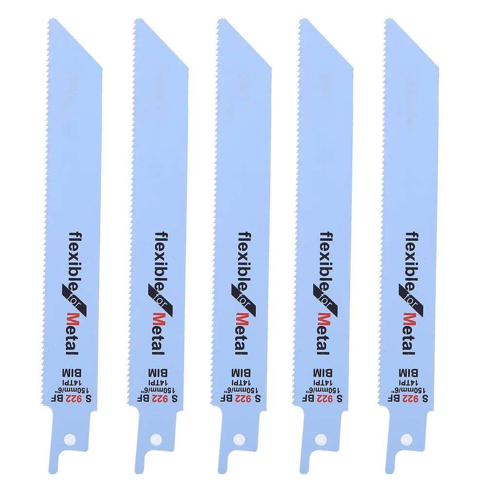 New Metal Reciprocating Saw Blade Woodworking Cutter Kit Power Tool Multi-size Hand Saw Blade Saber Saw Blade Jigsaw Blade Tools Peaceful Pleasures Health and Wellness