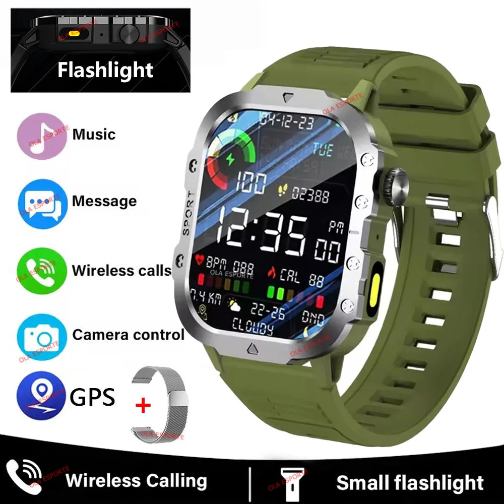 Ola Esporte GPS Smartwatch – ECG, Heart Rate & Bluetooth Call