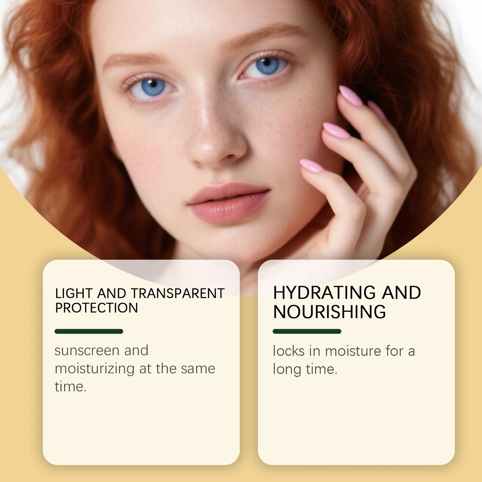 Lightweight Hydrating Sunscreen SPF 50++ Long Lasting UV Protection Fast Absorb No Sticky Oil Control Refreshing Sunblock Lotion Peaceful Pleasures Health and Wellness
