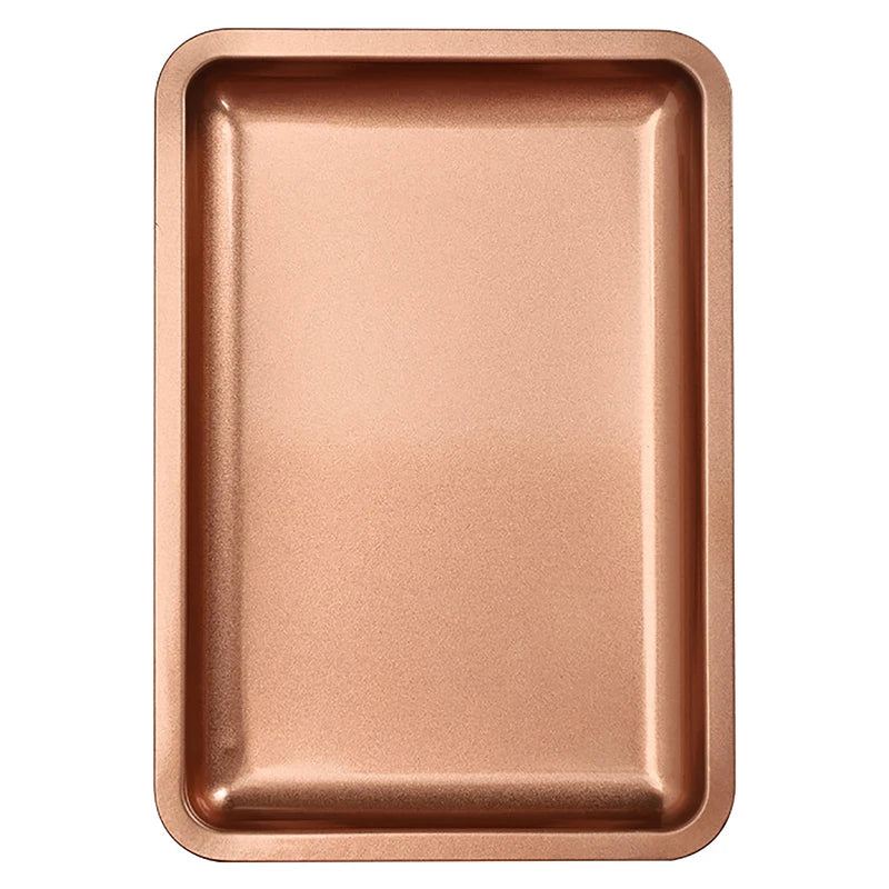 Stainless Steel Cosmetic Storage Tray Jewelry Tray Plate Doctor Surgical Tray Desktop Storage Tool Metal Fack Nail Art Tray Peaceful Pleasures Health and Wellness Champagne