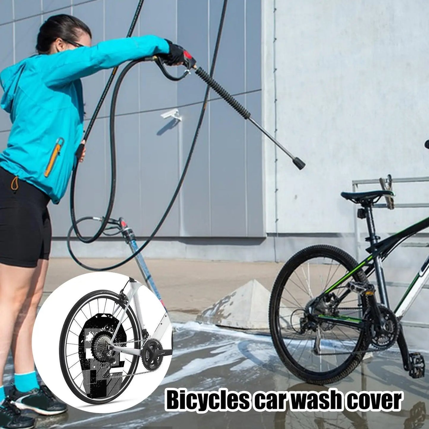 Bike Disc Brake Washing Cover | Cleaning Protection Tool