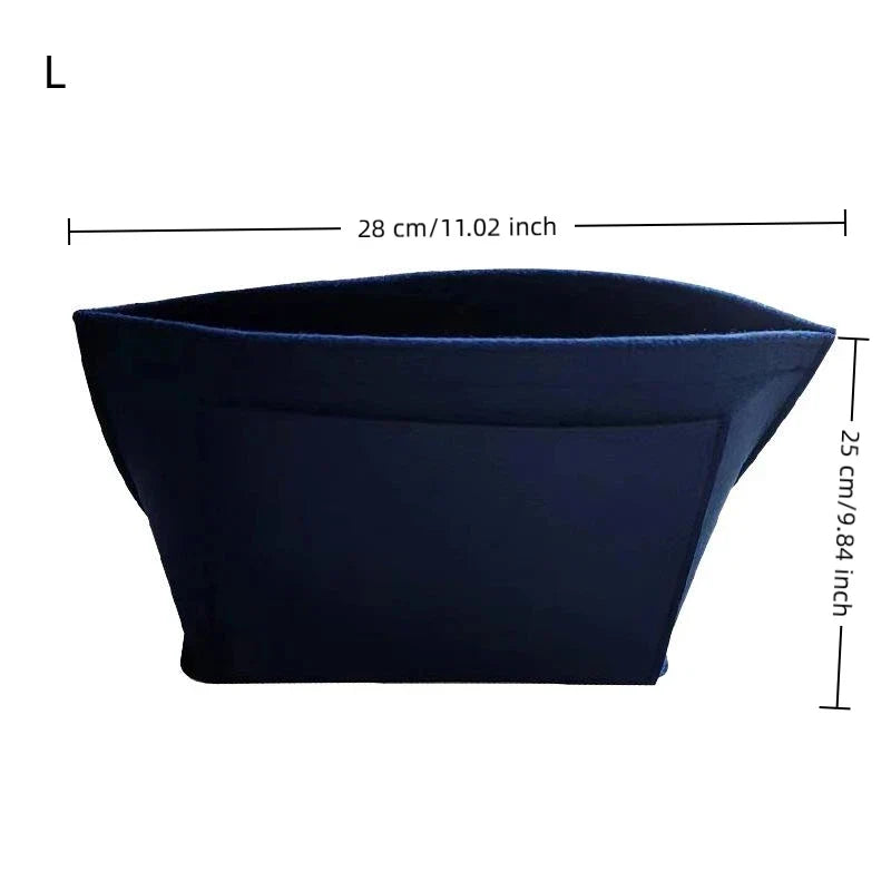 Felt Purse Organizer Insert | Handbag Liner & Shape Support