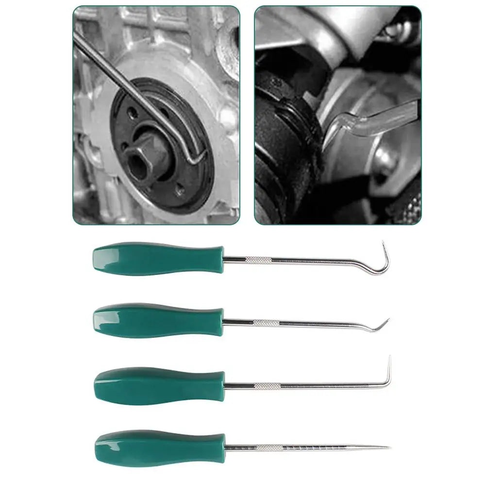 12-Piece Precision Pick & Hook Set – Oil Seal O-Ring Remover