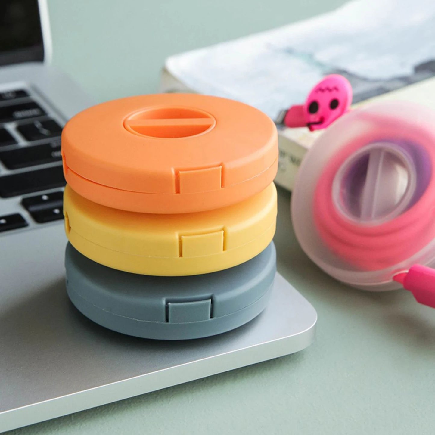 Portable Cable Winder Organizer for USB, Charger & Headset Cords