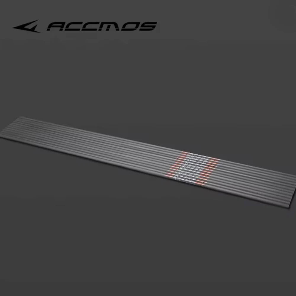 ACCMOS Pure Carbon Arrows ID8 Spine 300 350 400 500 Archery Hunting