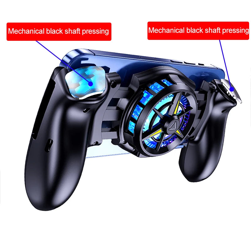 Cooling Fan For Mobile Phone Radiator Portable Cooler Gamer For Cell Phone Cooler Fan Smartphone Cooler Cell Cooling Plate Mini Peaceful Pleasures Health and Wellness Black for JK01