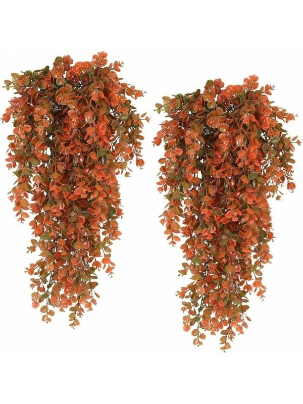 Artificial Fern Vine Wall Hanging Décor – 5 Head Mesh Wreath