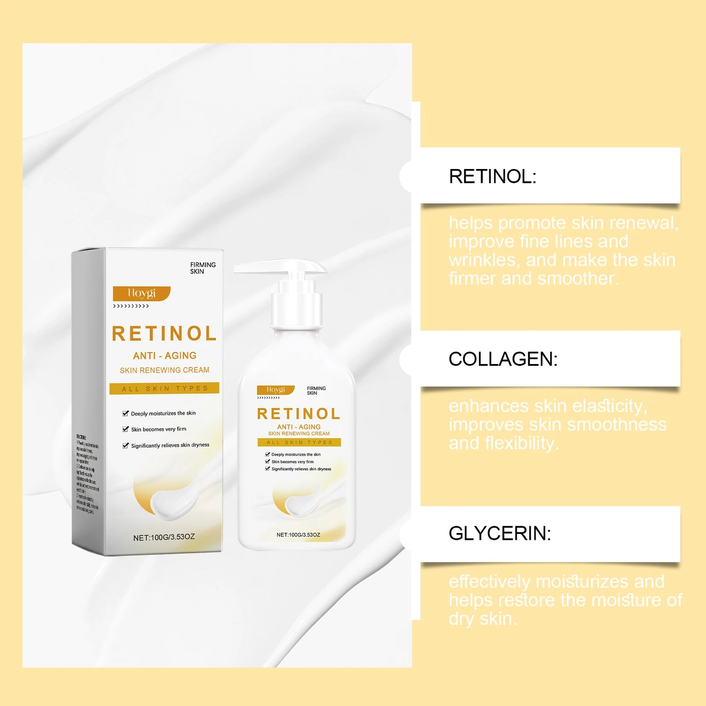 Retinol Firming Body Cream – Fade Lines & Lift Sagging Skin