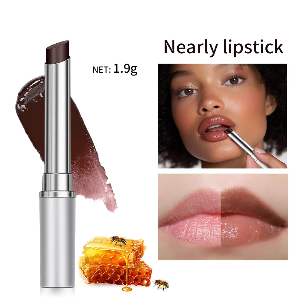 Honey Healthy Natural Colorless Lip Balm Lipstick Long Lasting Moisturizing Lips Plumper Nourish Makeup Lip Care Cosmetics Peaceful Pleasures Health and Wellness