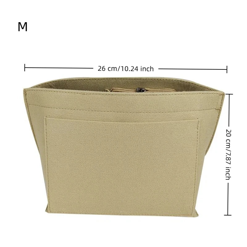 Felt Purse Organizer Insert | Handbag Liner & Shape Support