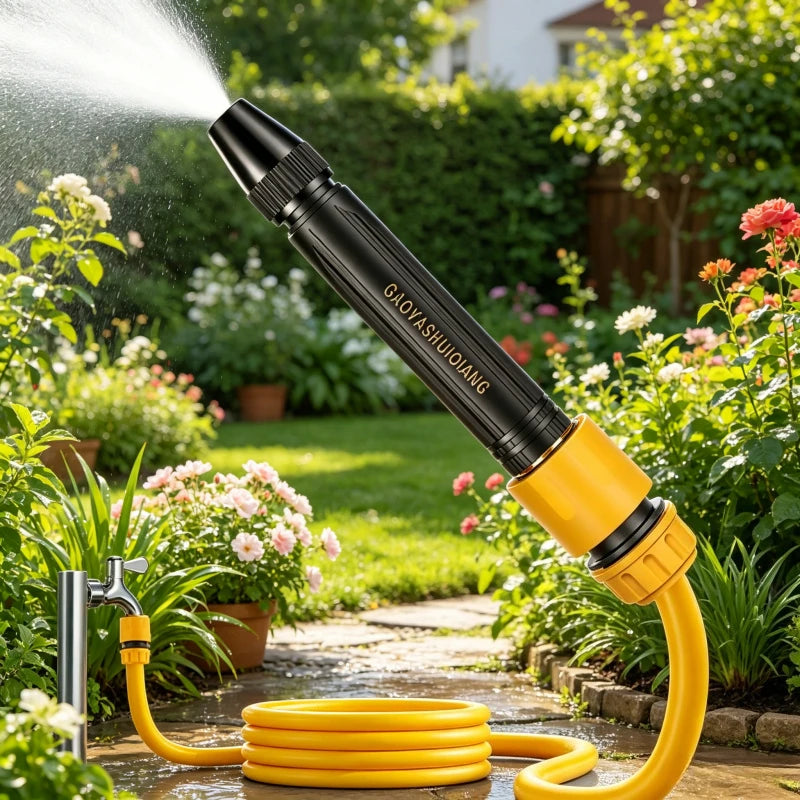 High Pressure Car Wash Water Gun Water Pipe Automotive Supplies Watering Tools Gardening Household Spray Gun Peaceful Pleasures Health and Wellness