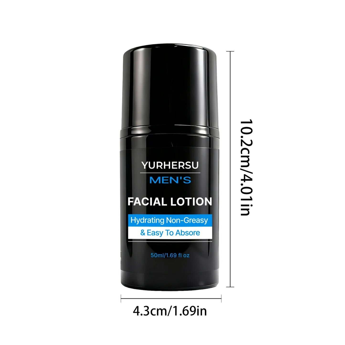 YURHERSU Men's Niacinamide Moisturizing Face & Body Lotion 50ml