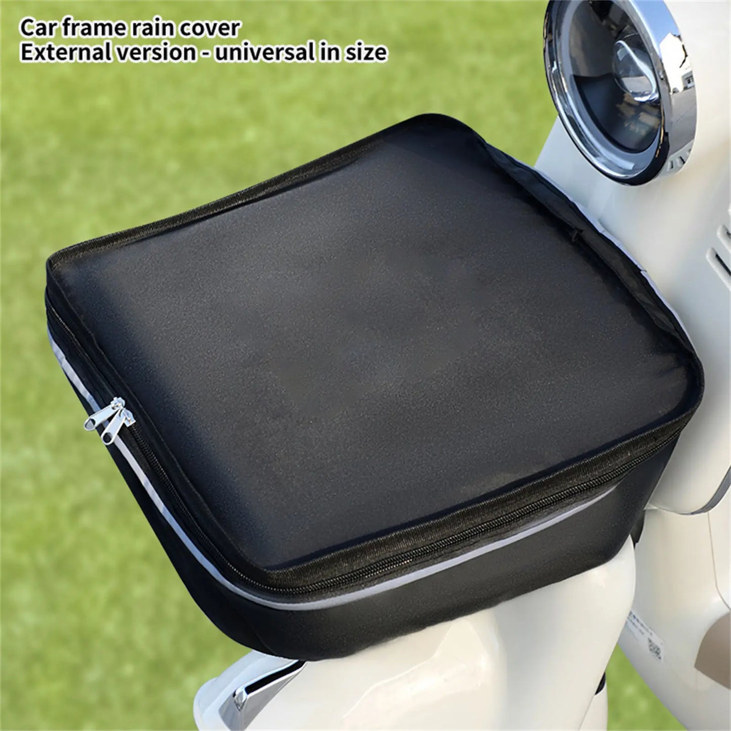 Bike Basket Cover Waterproof Front Storage Bag for Electric Bikes and Bicycles with Rain Protect Peaceful Pleasures Health and Wellness