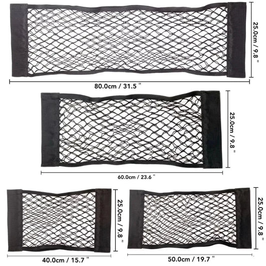Car Seat Back Elastic Mesh Net Organizer – 5 Sizes Car Interior Organizer Peaceful Pleasures Health and Wellness