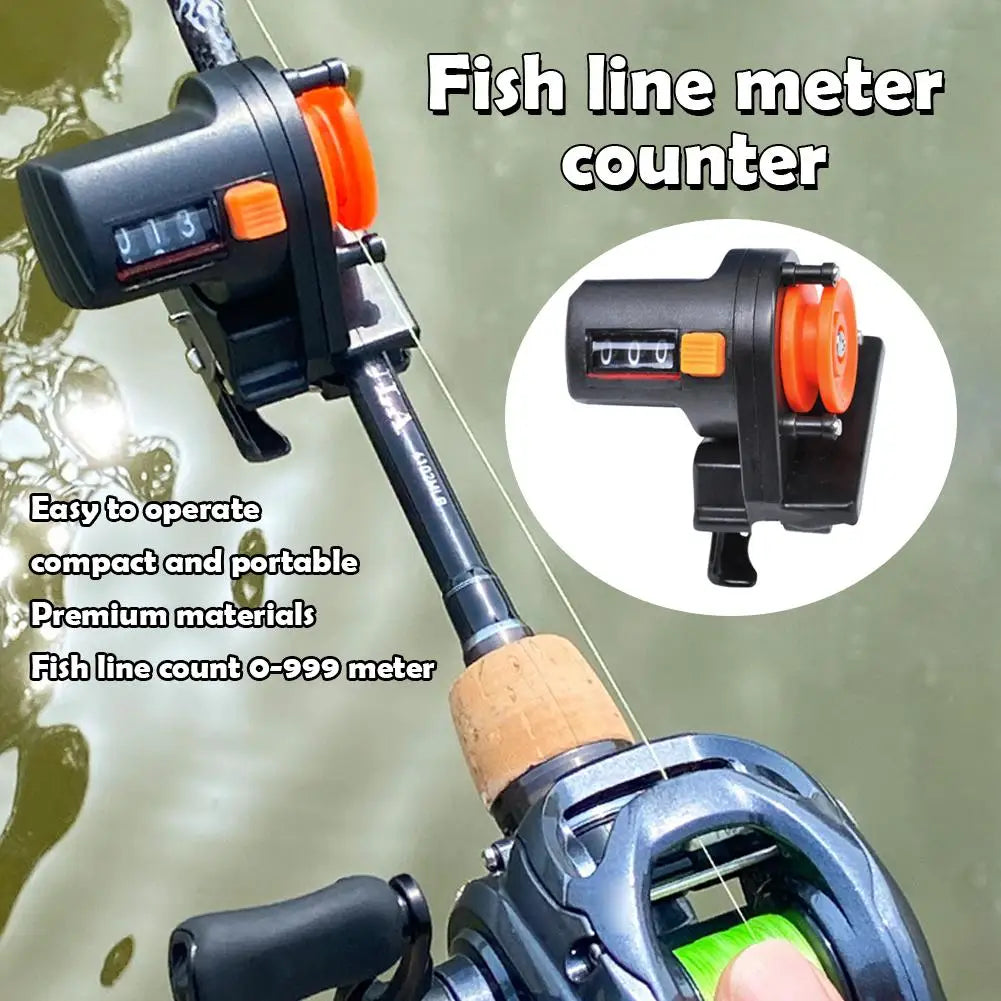 Digital Fishing Line Counter 0-999m – Deep Sea Rod Meter