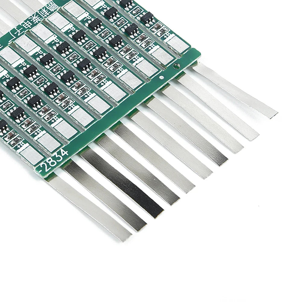 10Pcs 18650 Li-Ion Battery Protection Board 3.7V 28×3mm