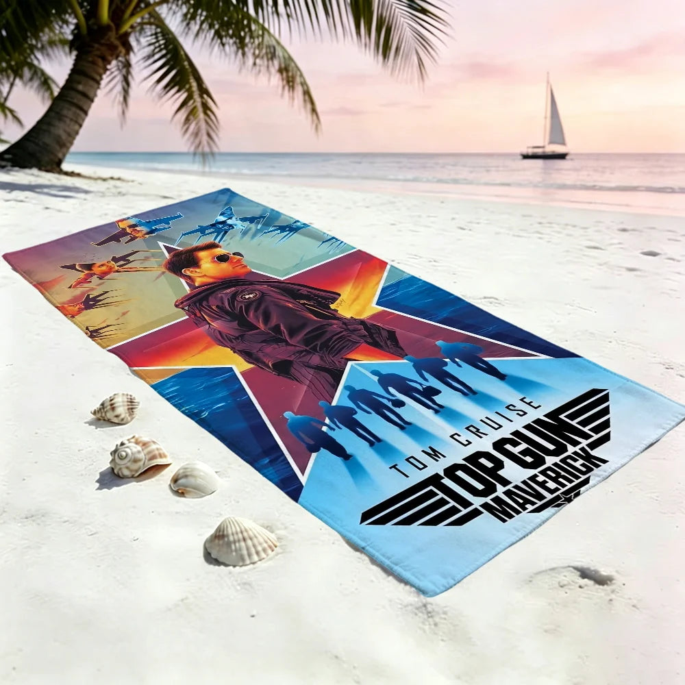 Quick-Dry Beach Towel | Soft Microfiber Pool & Travel Towel Quick-Dry Beach Towel Peaceful Pleasures Health and Wellness