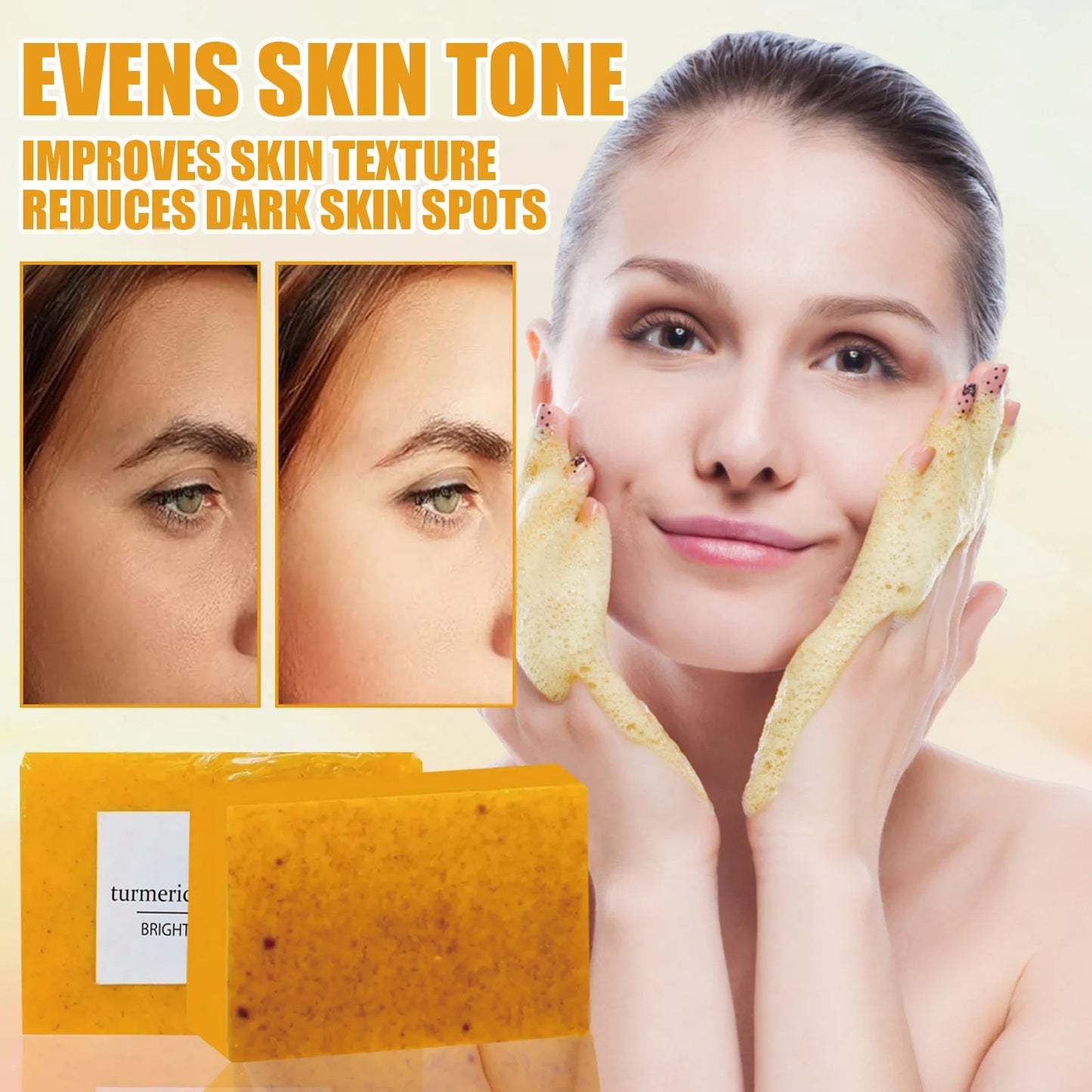 Lemon Turmeric Kojic Acid Soap – Brightening & Dark Spots