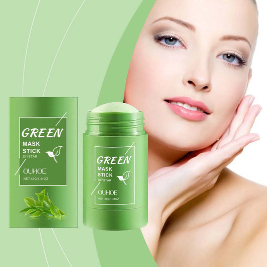 Green Tea Cleansing Stick Mask – Pores, Blackheads & Moisture Cleansing Face Mask Peaceful Pleasures Health and Wellness