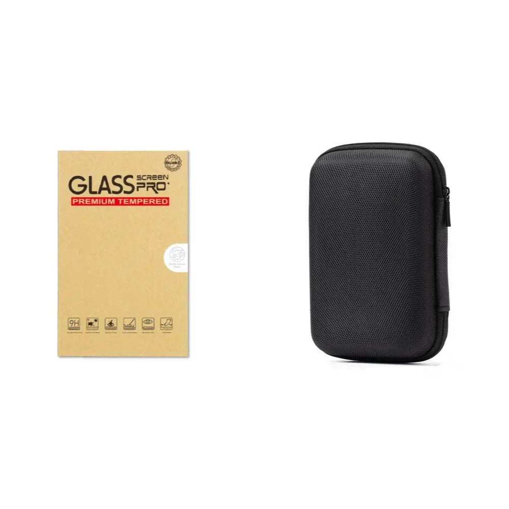 Anbernic RG34XX Screen Protector & Carrying Case Kit