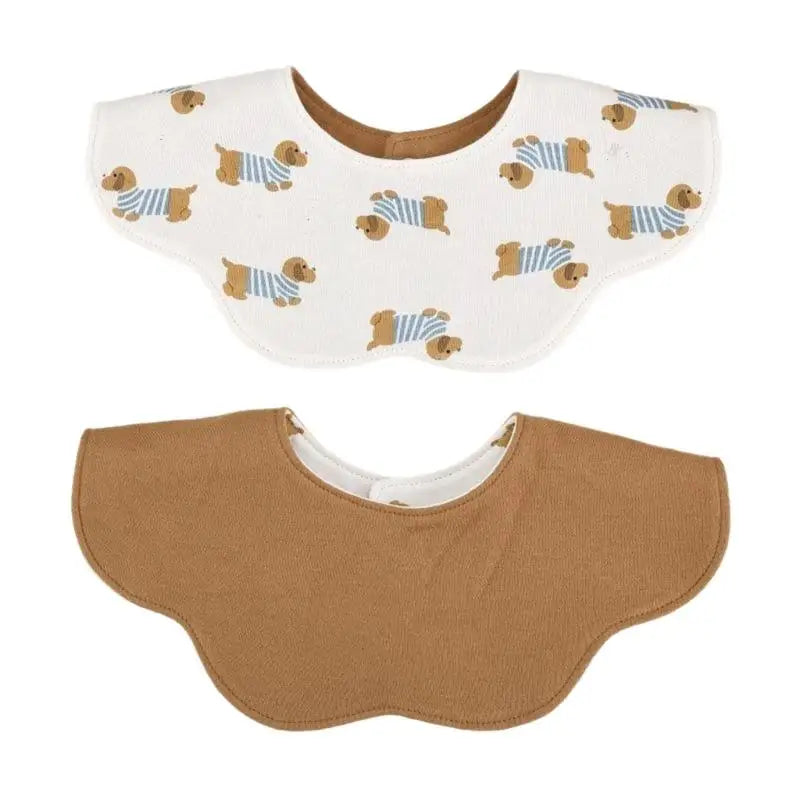 Double-Sided Cotton Baby Bib | 360° Toddler Burp Cloth