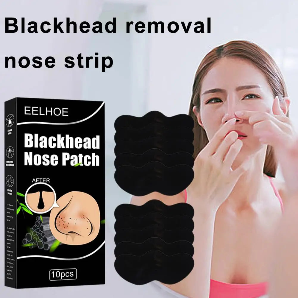 Blackhead Remover Nose Strips – Deep Pore Cleansing Nasal Patches for Blackhead & Acne Treatment 10pcs Peaceful Pleasures Health and Wellness