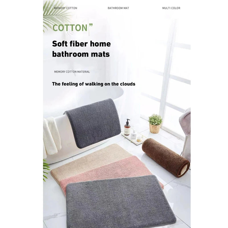 Super Absorbent Floor Mat Super Absorbent Bath Mat Super Anti Slip Coral Velvet Bathroom Floor Mat Door Mat Bathroom No Slip Mat Peaceful Pleasures Health and Wellness