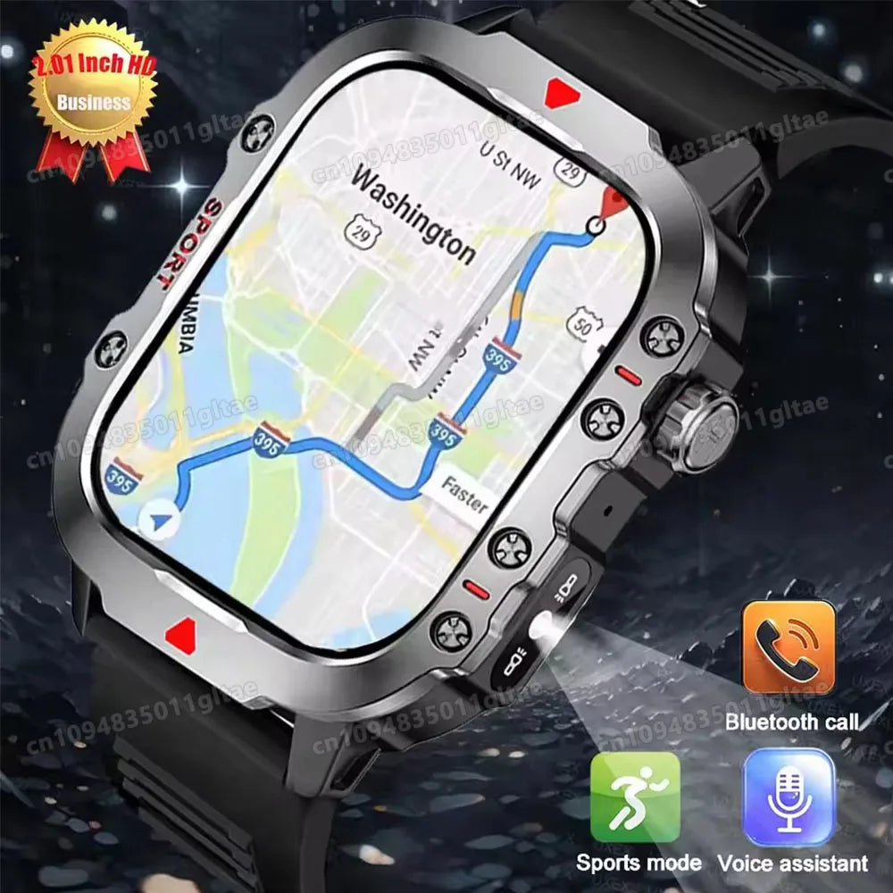 2026 New LED Men's Smartwatch Bluetooth Talking Smartwatch Multi Sport Mode Health Monitor Outdoor Sport Smart Watch For Android Peaceful Pleasures Health and Wellness