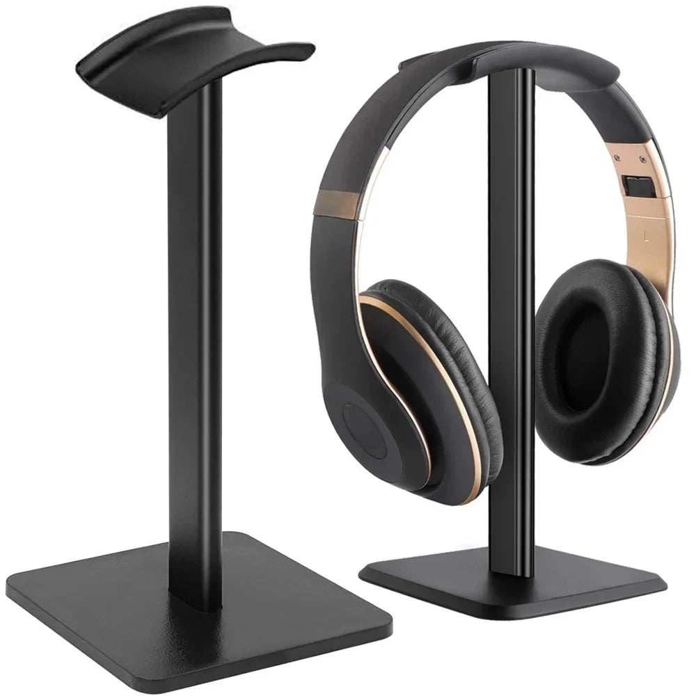 Gaming Headset Stand – Universal Earphone Holder | Black & White