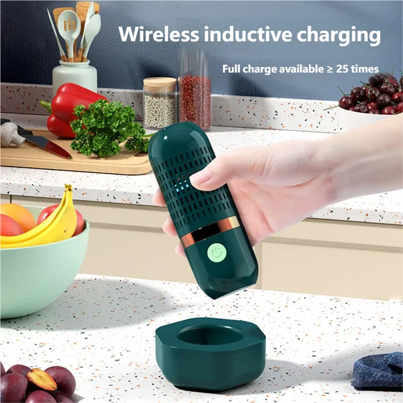 HOMEFISH Multifunctional 3000mAh Fruit And Vegetable Cleaning Machine - Portable Device for Cleaning Fruits And Veggies Peaceful Pleasures Health and Wellness