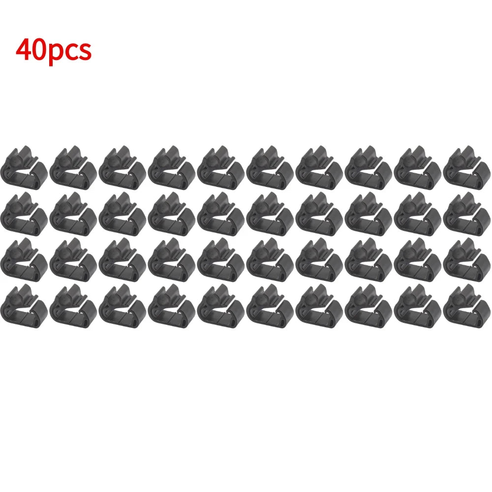 Wiper Arm Spray Clip for Peugeot 3008 5008 Models Peaceful Pleasures Health and Wellness 40pcs
