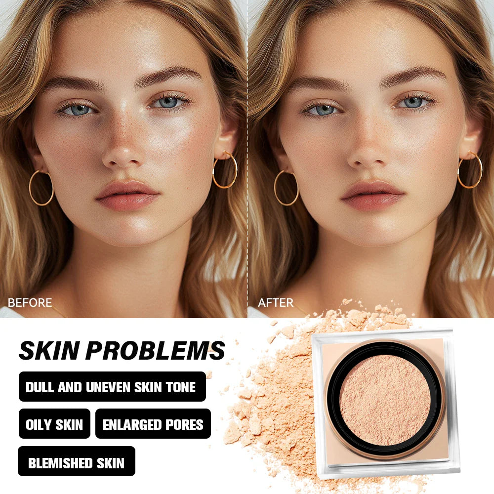 Loose Baking Setting Powder – Matte, Oil Control & Brightening Loose Setting Powder Oasis Select