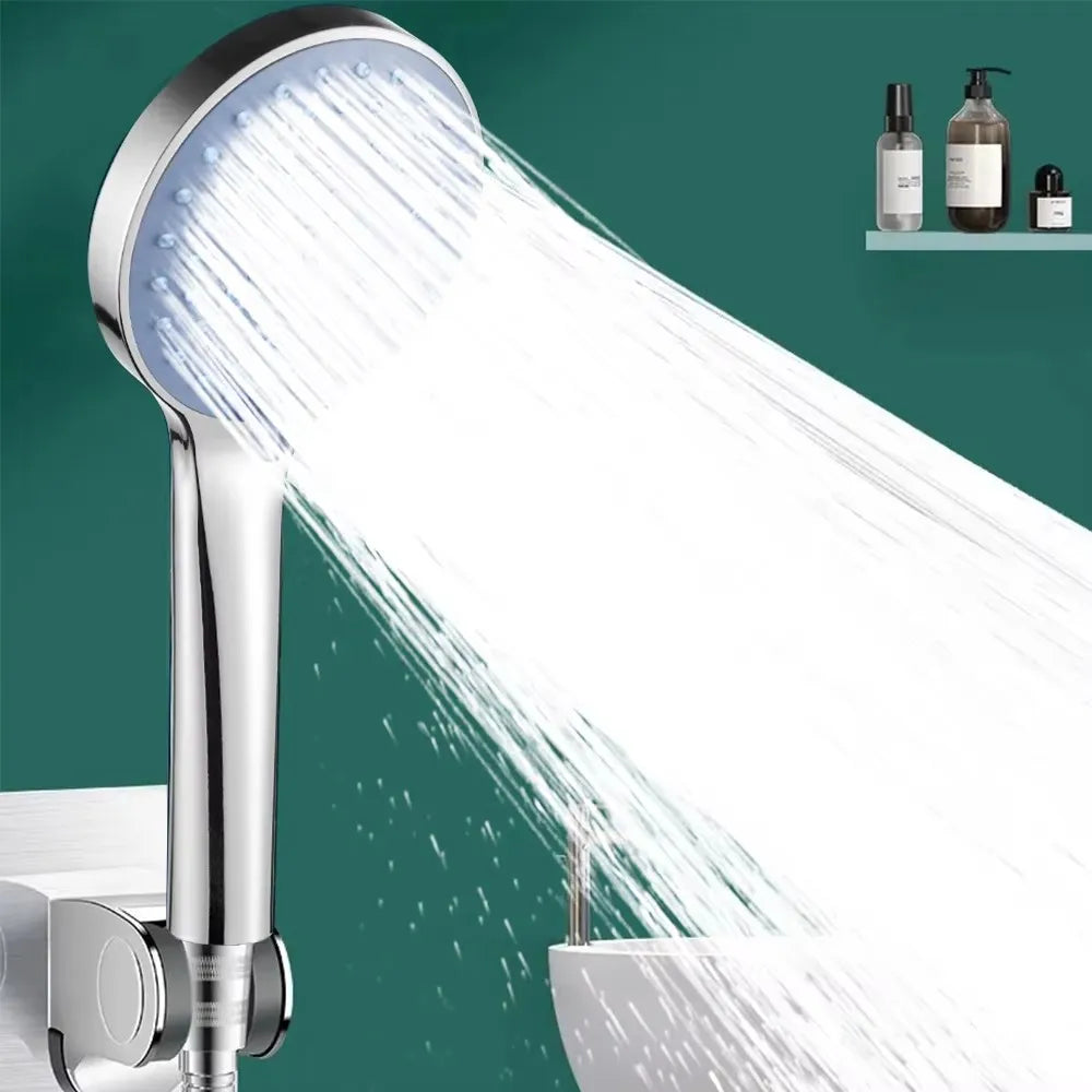 High-Pressure Handheld Shower Head | 5 Spray Modes, Water Saving