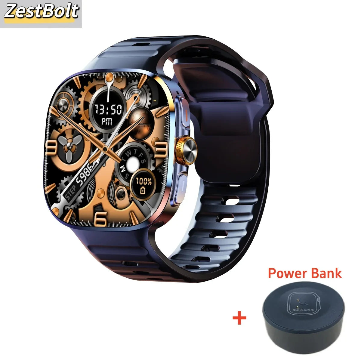 Zestbolt M99 4G Android Smartwatch – SIM, GPS, AMOLED, 8MP Camera