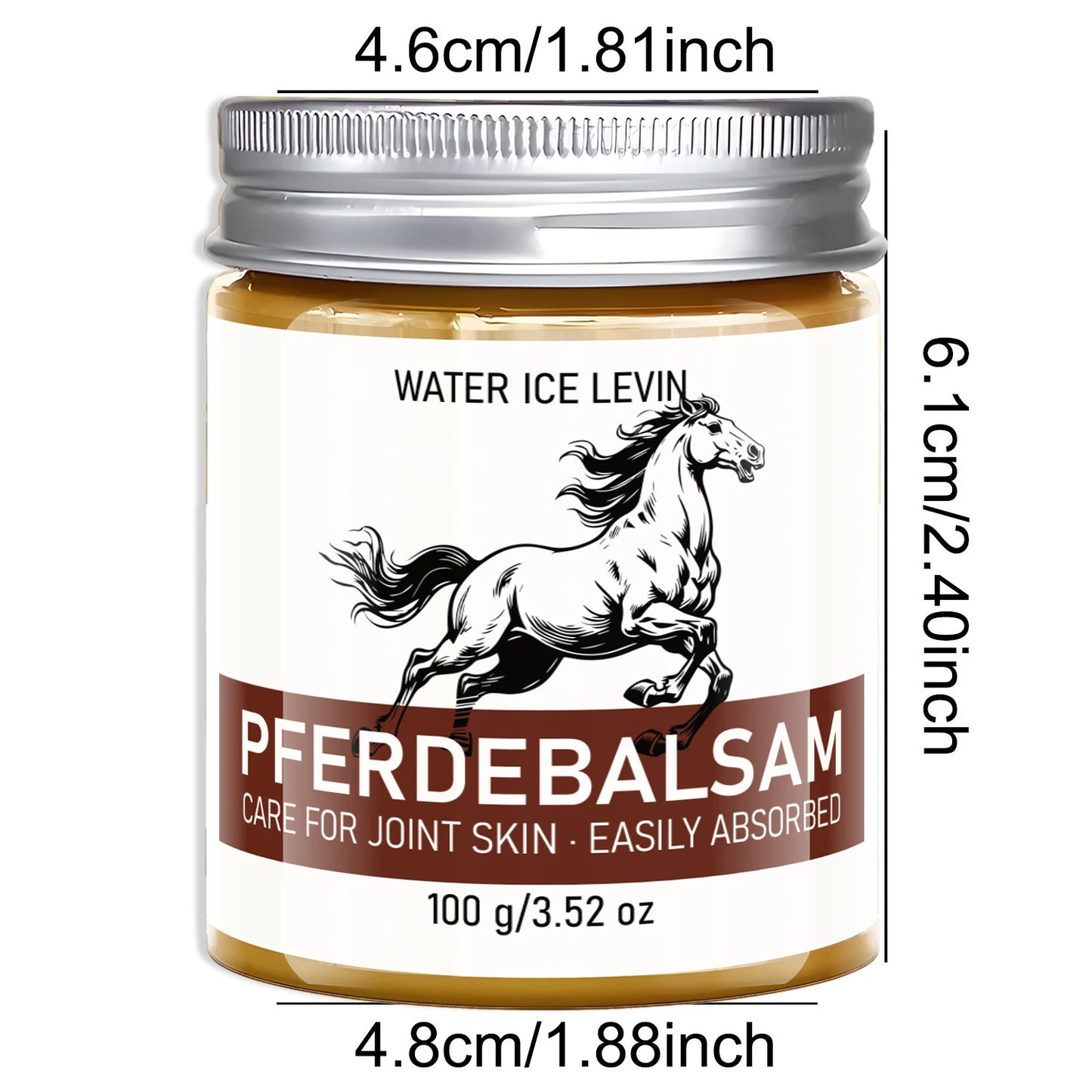 Knee & Foot Massage Cream | Soothing Body Cream with Hyaluronic Acid 100g Peaceful Pleasures Health and Wellness