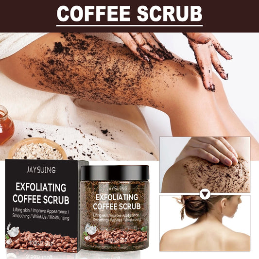 Coffee Body Scrub – Exfoliating Skin Softener & Brightener Body Scrub Peaceful Pleasures Health and Wellness