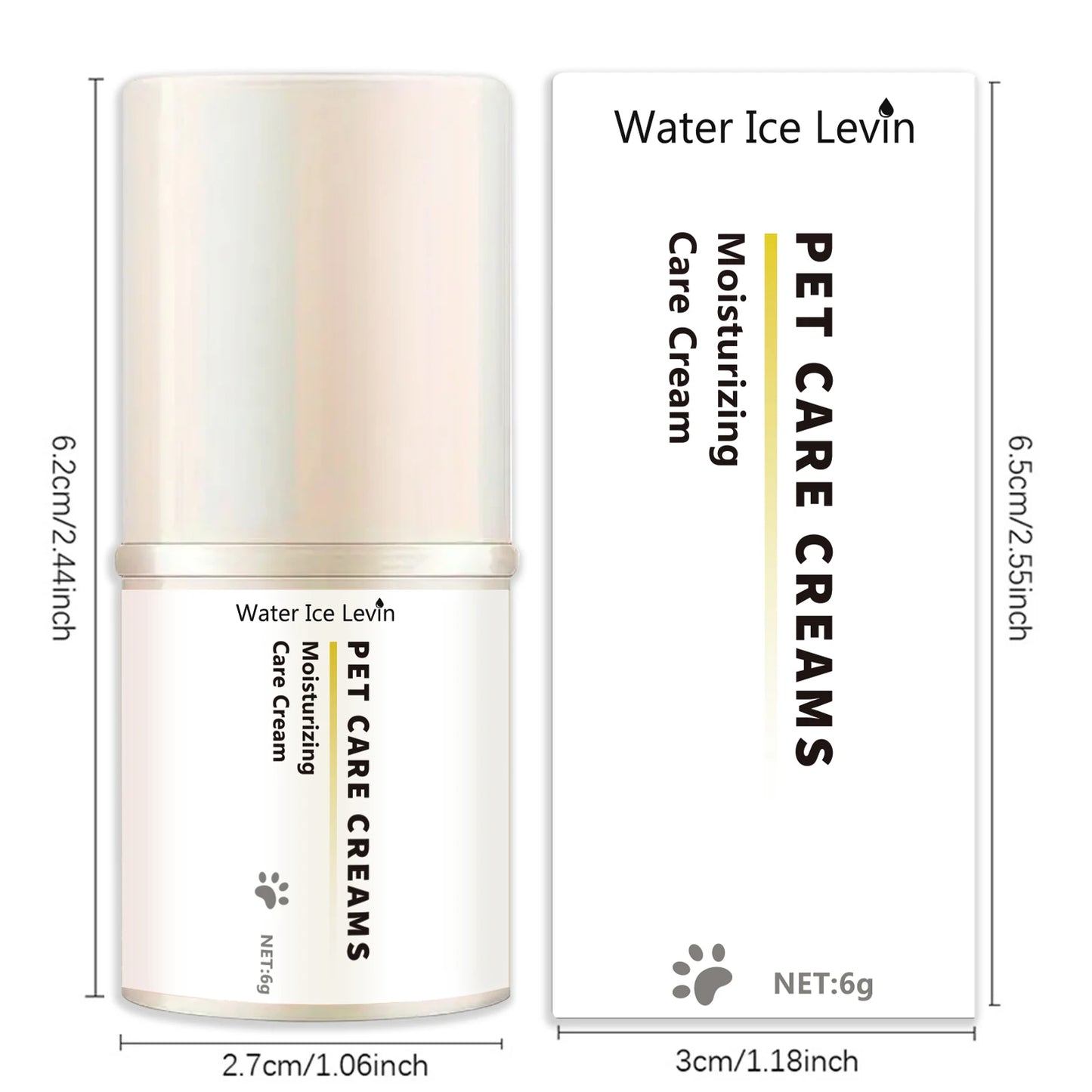 Dog & Cat Paw Nose Balm | Moisturizing Paw Protector Cream 6g