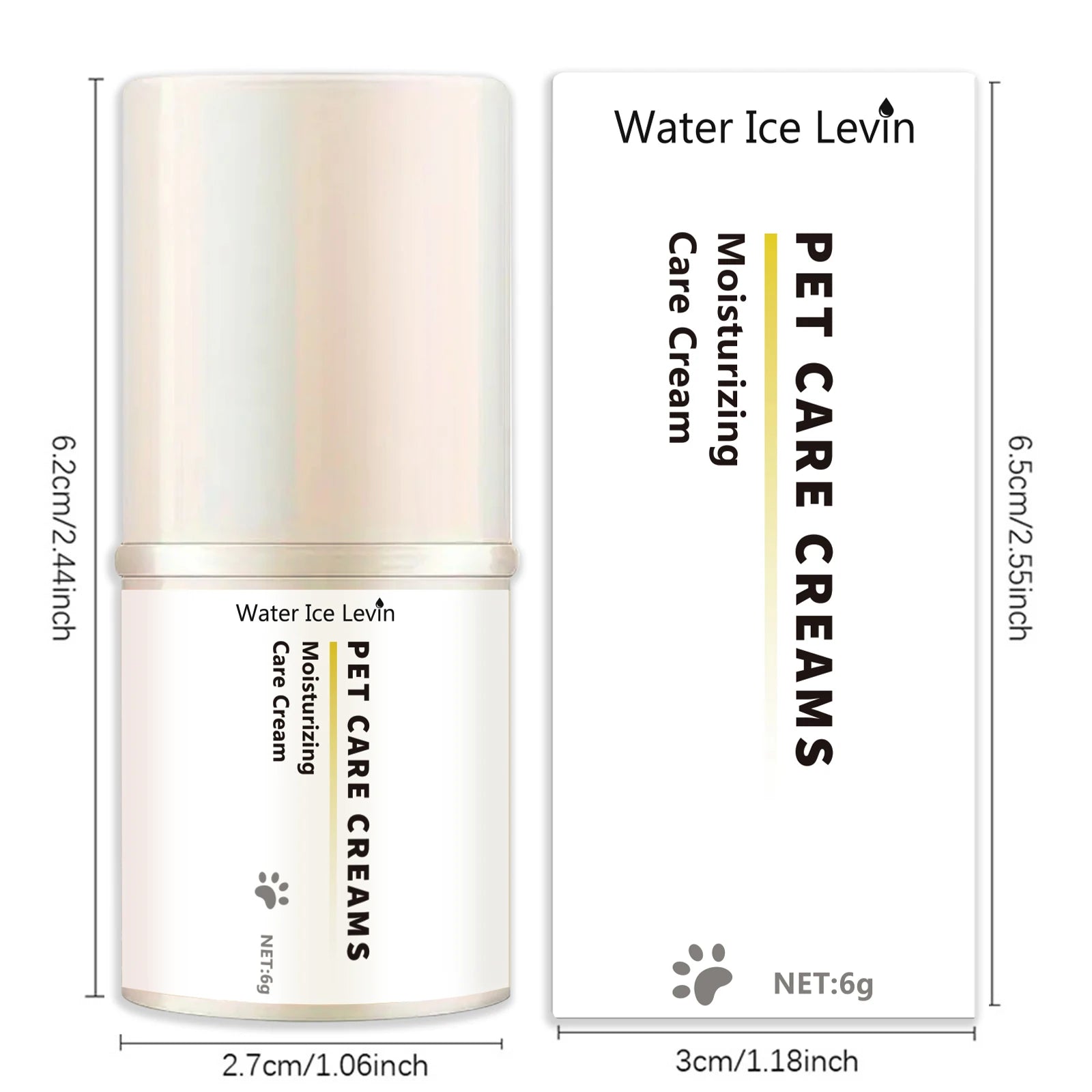 Dog & Cat Paw Balm – Nose & Paw Moisturizer Protector 6g Pet Paw Balm Peaceful Pleasures Health and Wellness