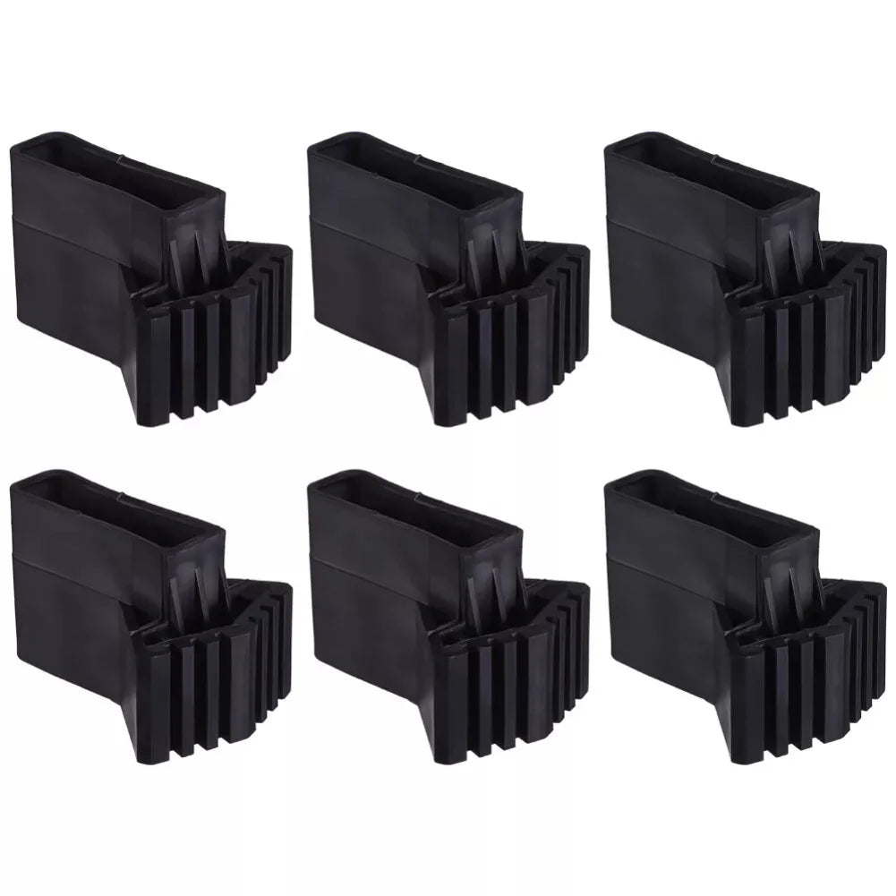 4 Rubber Ladder Foot Pads Folding Telescopic Ladders Anti-slip Leg
